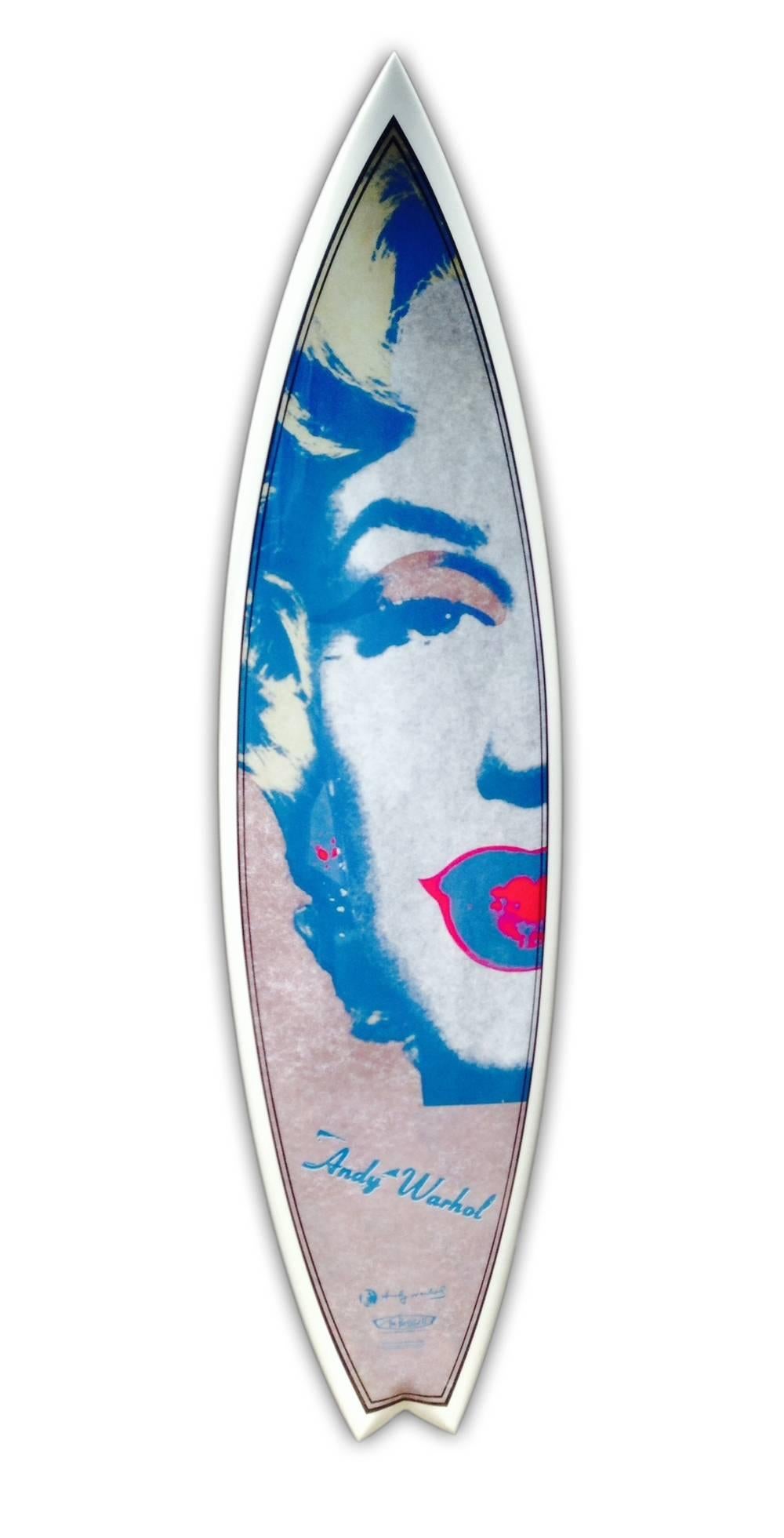 Warhol, Marilyn, Sand Surfboard
