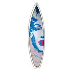 Warhol, Marilyn, Sand Surfboard 12