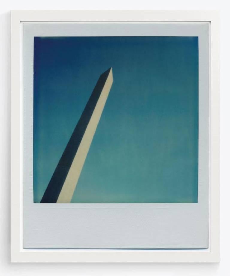 Robert Farber Landscape Photograph - The Monument, Polaroid #147