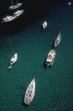 Retro Blue Seas, Corsica (Slim Aarons Estate Edition)