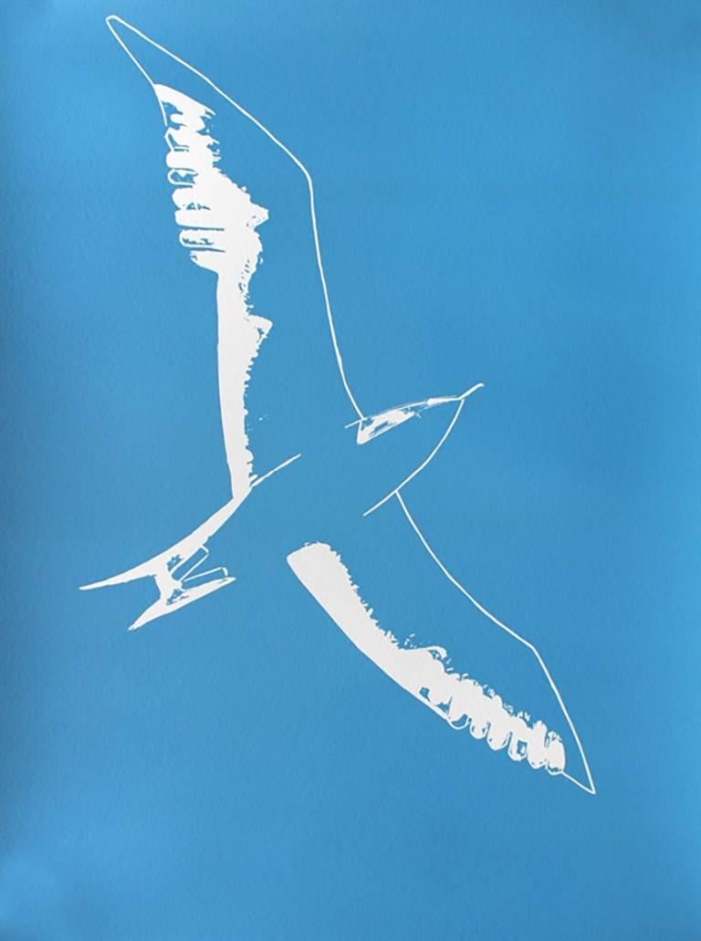 Alex Katz Figurative Print - Seagull