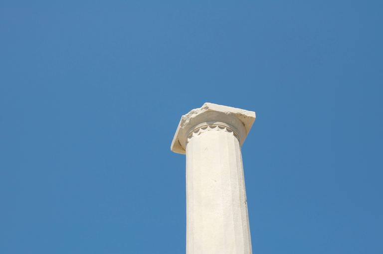 Lee Wells Color Photograph - Delos Column #4
