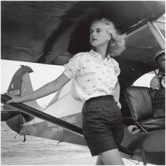 Patsy Pulitzer, Seaplane At Palm Beach