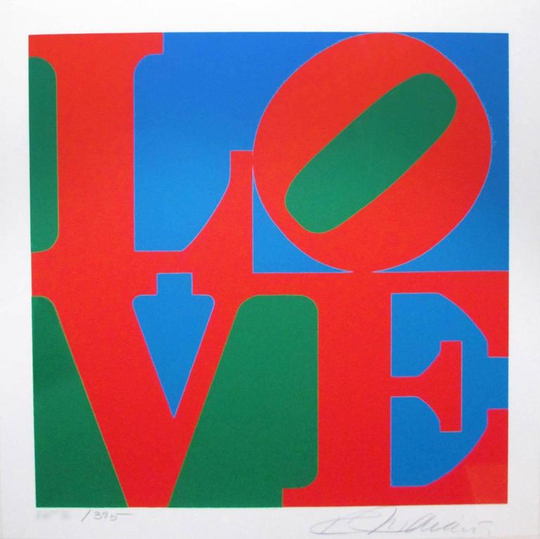 Robert Indiana - The American Dream (Love) at 1stDibs