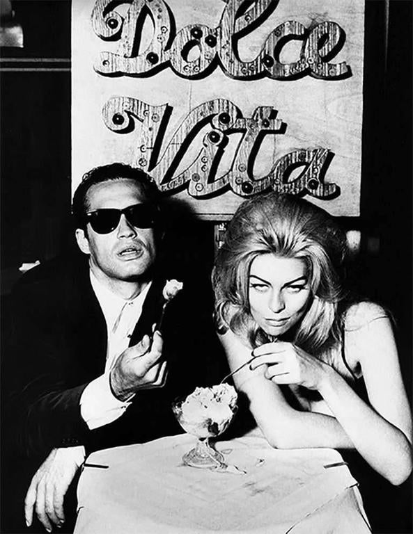 Stephanie Pfriender Stylander Black and White Photograph - Dolce Vita