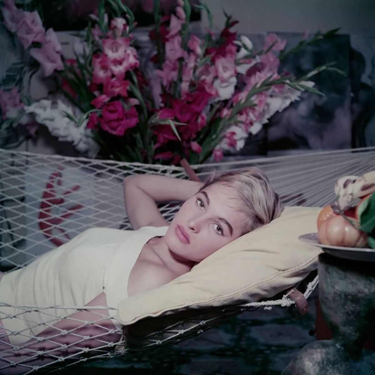 Slim Aarons Color Photograph – Bond Girl to Be