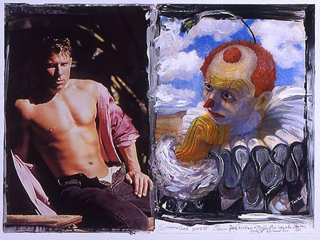Male Pinup Painted Clown