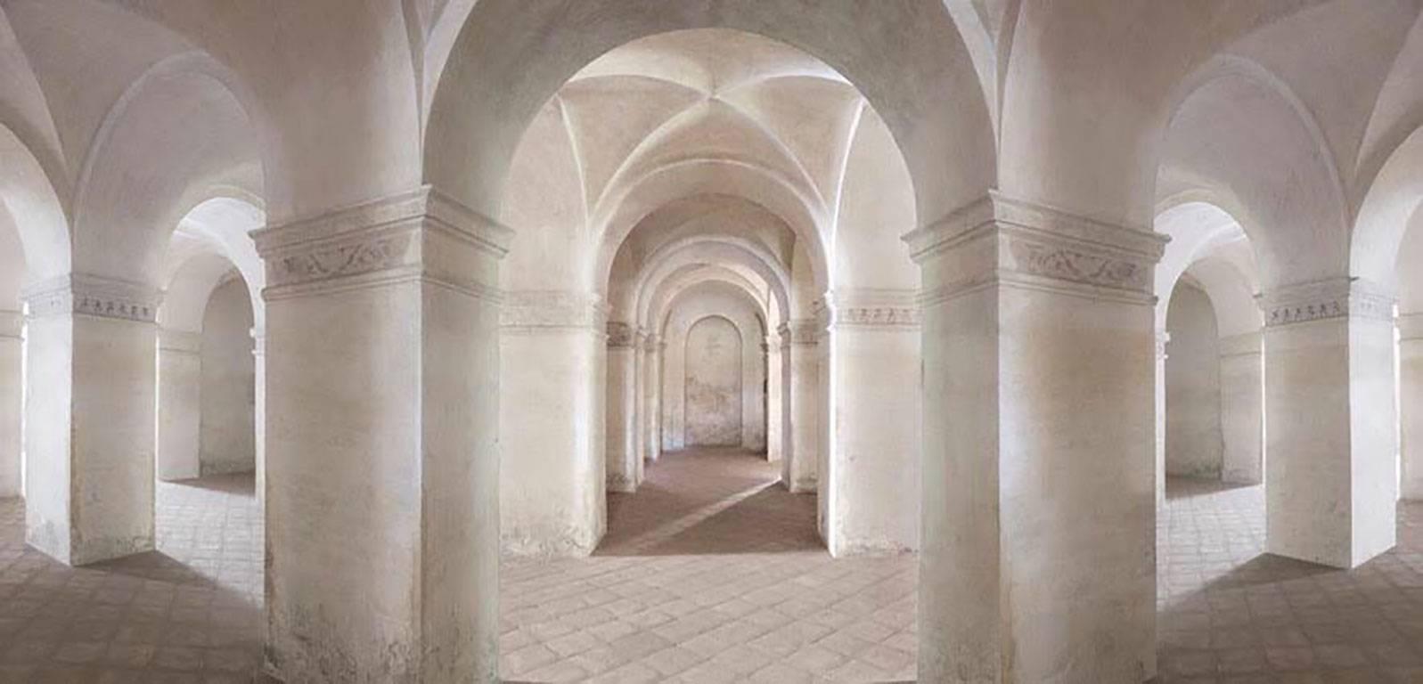 Massimo Listri Landscape Photograph - Basilica of Sant’Andrea, Mantua (Triptych)