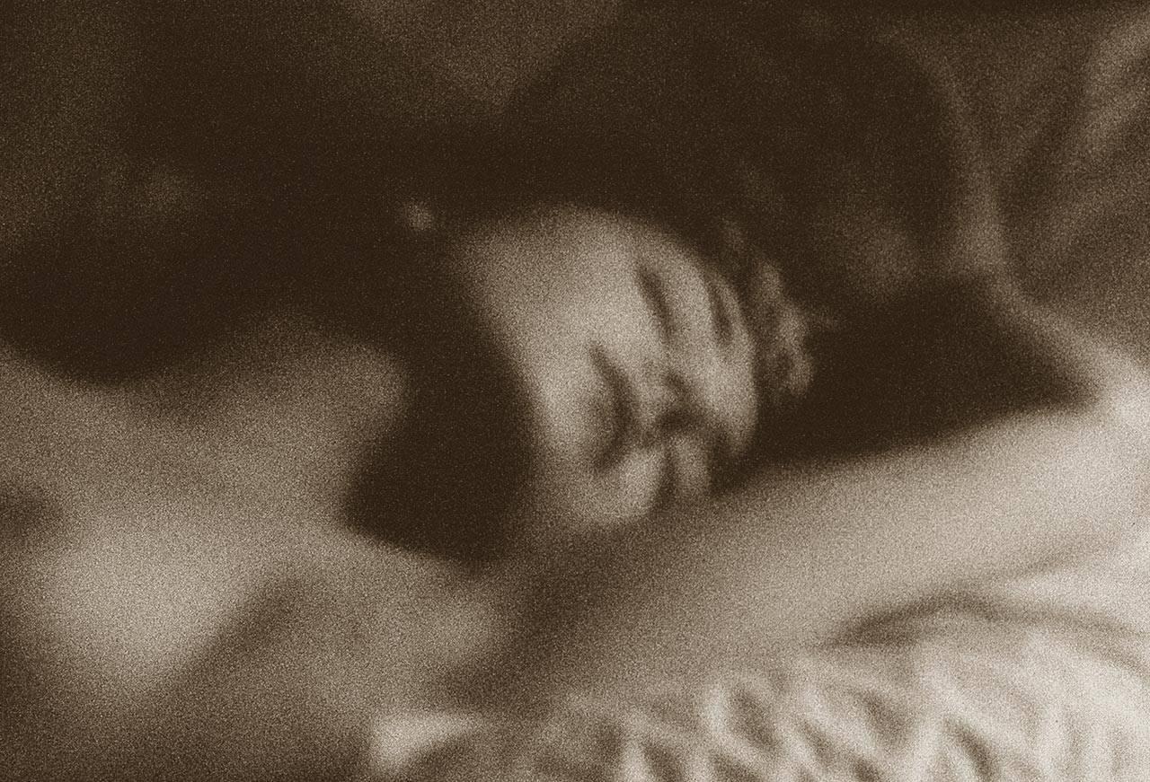 Robert Farber Black and White Photograph - Sleeping