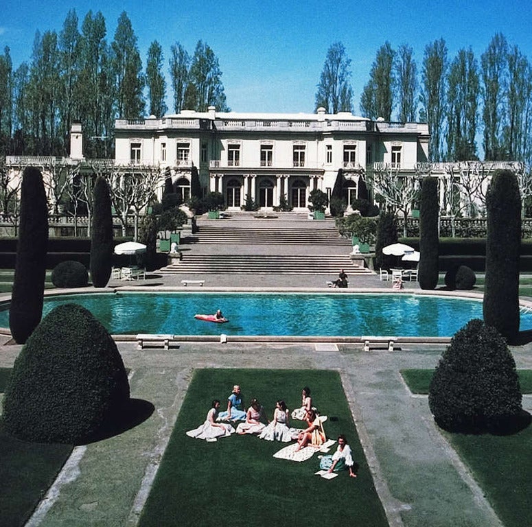 Slim Aarons Landscape Photograph - USA Trianon (Aarons Estate Edition)