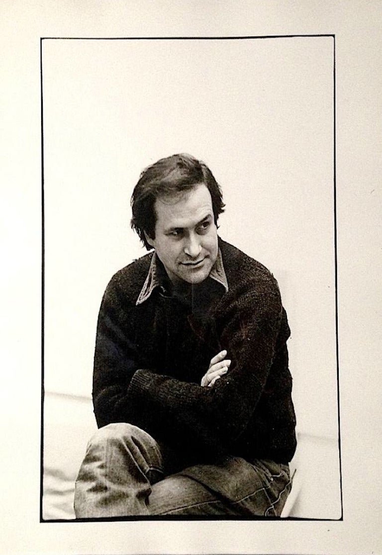 Paul Garrin Portrait Photograph - Prof. Hans Haacke, Cooper Union