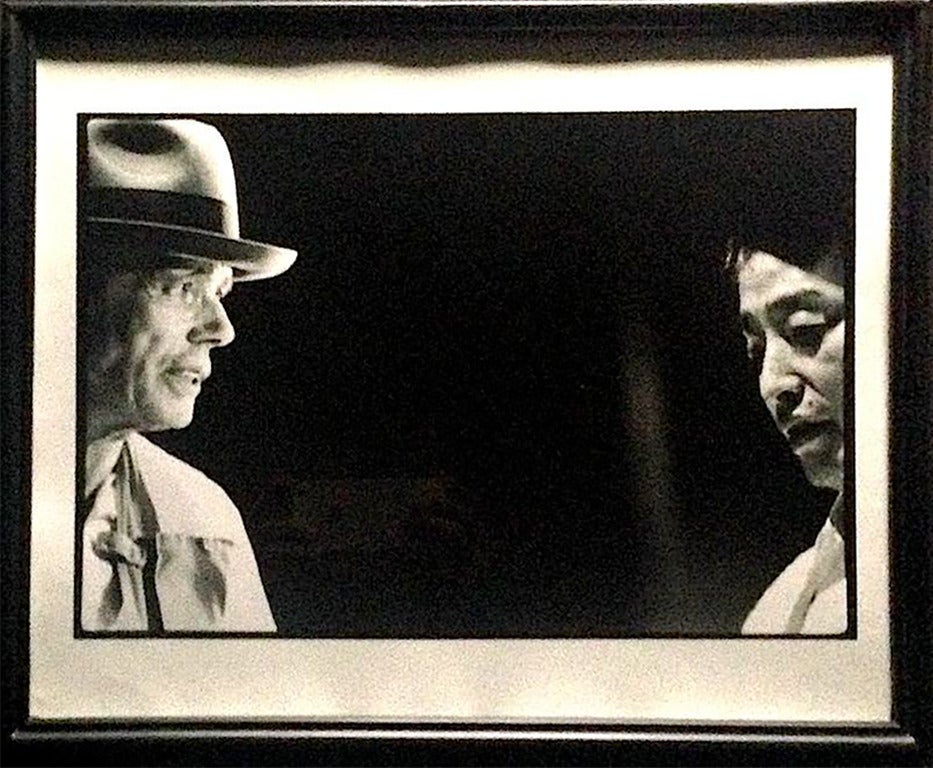 Joseph Beuys & Nam June Paik, Sogetsu Hall Tokyo, Japan - Photograph by Paul Garrin