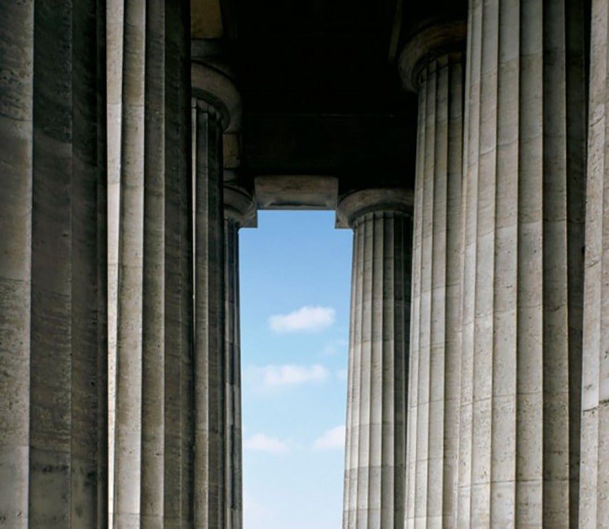 Massimo Listri Color Photograph - Walhalla - Ratisbona 2003