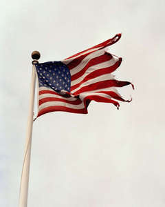 Flag at Snug Harbor, Montauk, New York