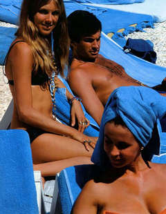 George Hamilton in Capri