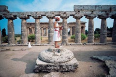 Slim Aarons 'Laura Hawk at Paestrum' : Mid-Century Modern : Ancient Ruins