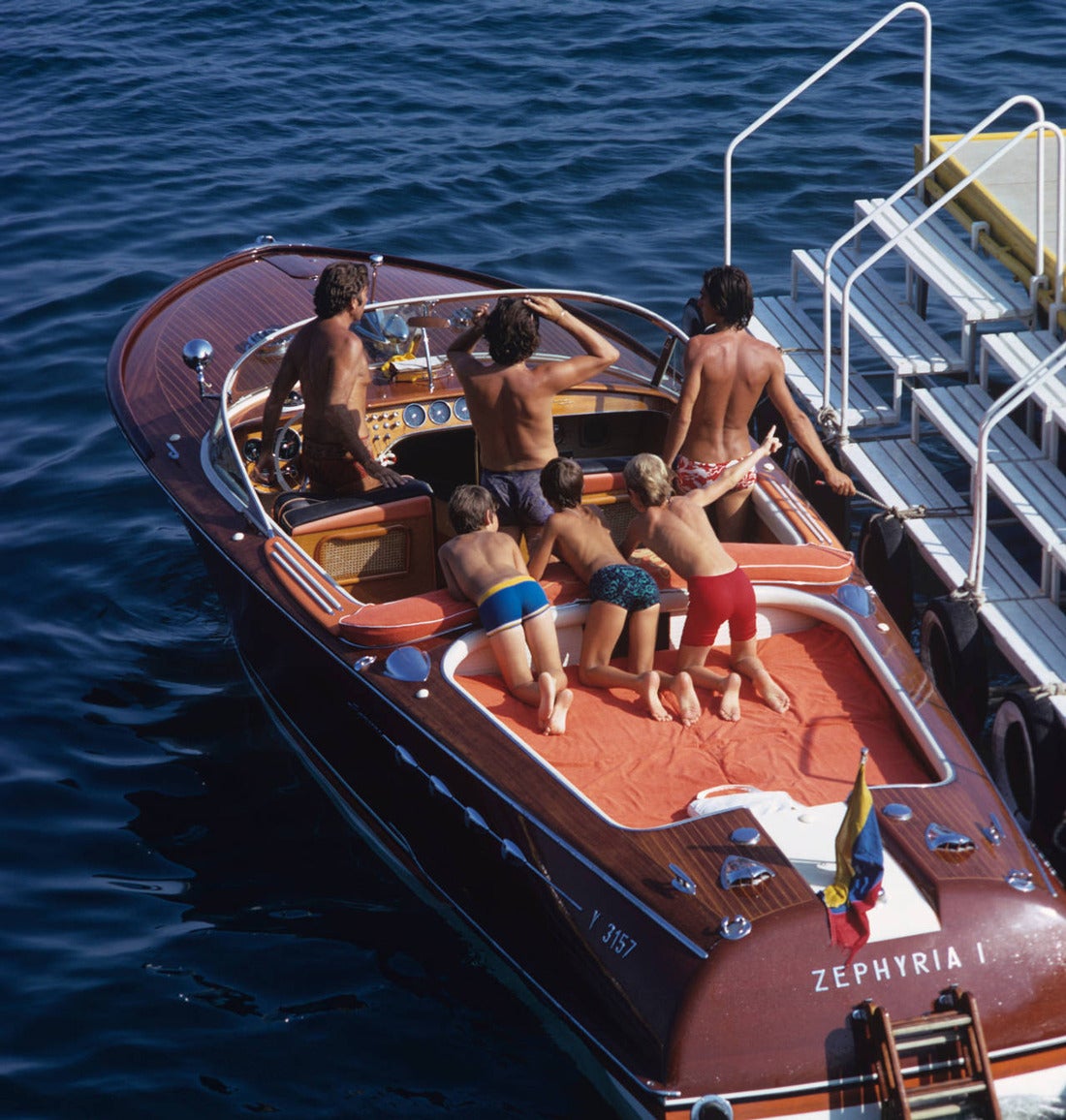 Holidaymakers aboard the 'Zephyria I' (Aarons Estate Edition)