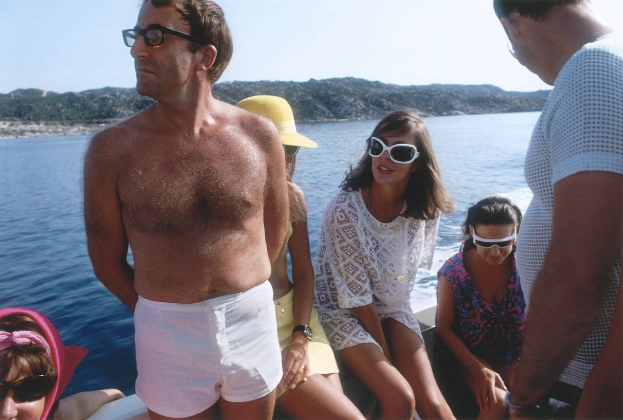 Slim Aarons Color Photograph - Celebrity Cruise (Aarons Estate Edition)