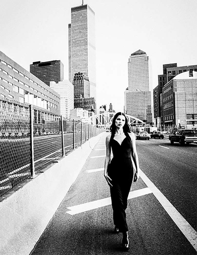 Stephanie Pfriender Stylander Portrait Photograph - Kate Moss, The Towers