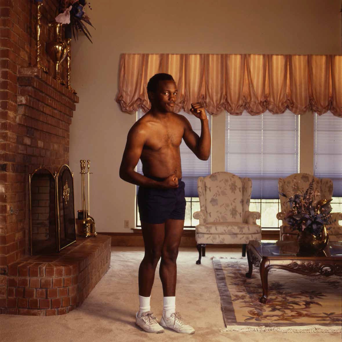 William Coupon Portrait Photograph – Donald Curry, Boxer