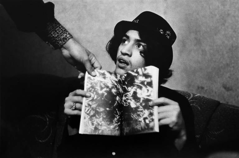 Portrait Photograph Larry Clark - Sans titre (Boy with Book)