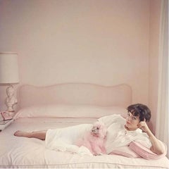 Joan Collins Relaxes
