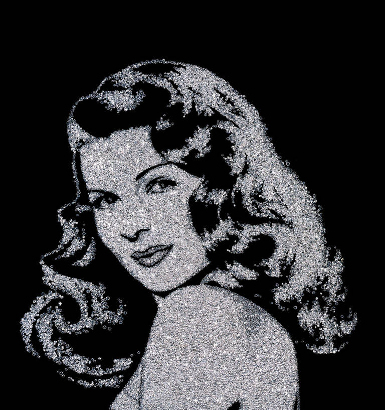 Rita Hayworth. Bilder von Diamanten 1
