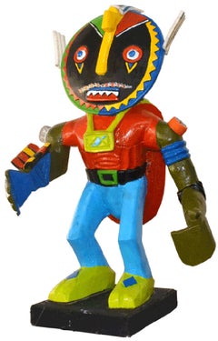 Robot con máscara