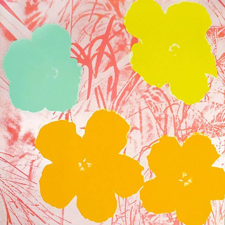 Andy Warhol Still-Life Print – Blumen FS II.70, 1970