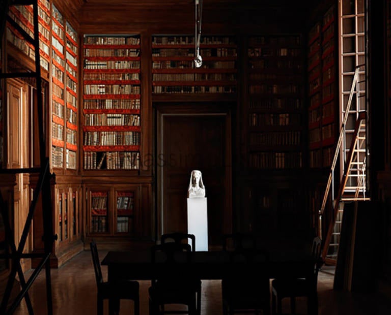 Massimo Listri Figurative Photograph - Biblioteca Palatina - Parma