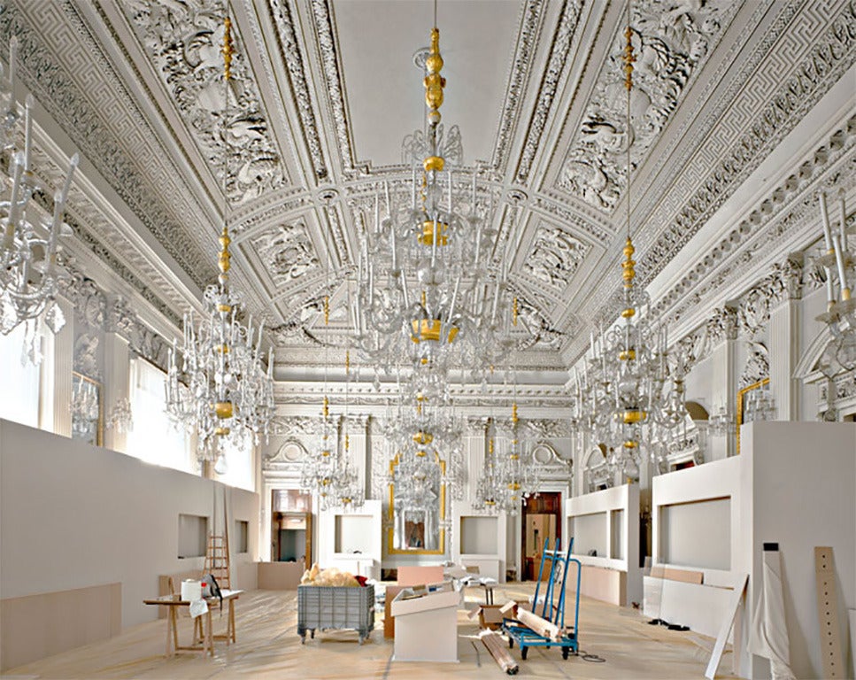 Massimo Listri Color Photograph - Palazzo Pitti, Sala Bianca I, Firenze