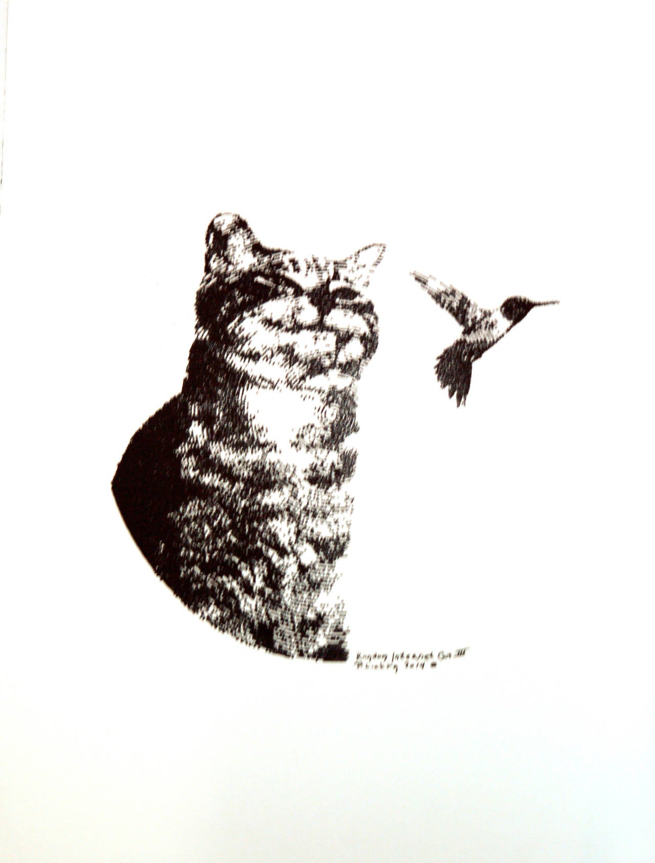 Patrick Lichty Animal Art - RIC: Random Internet Cat #3