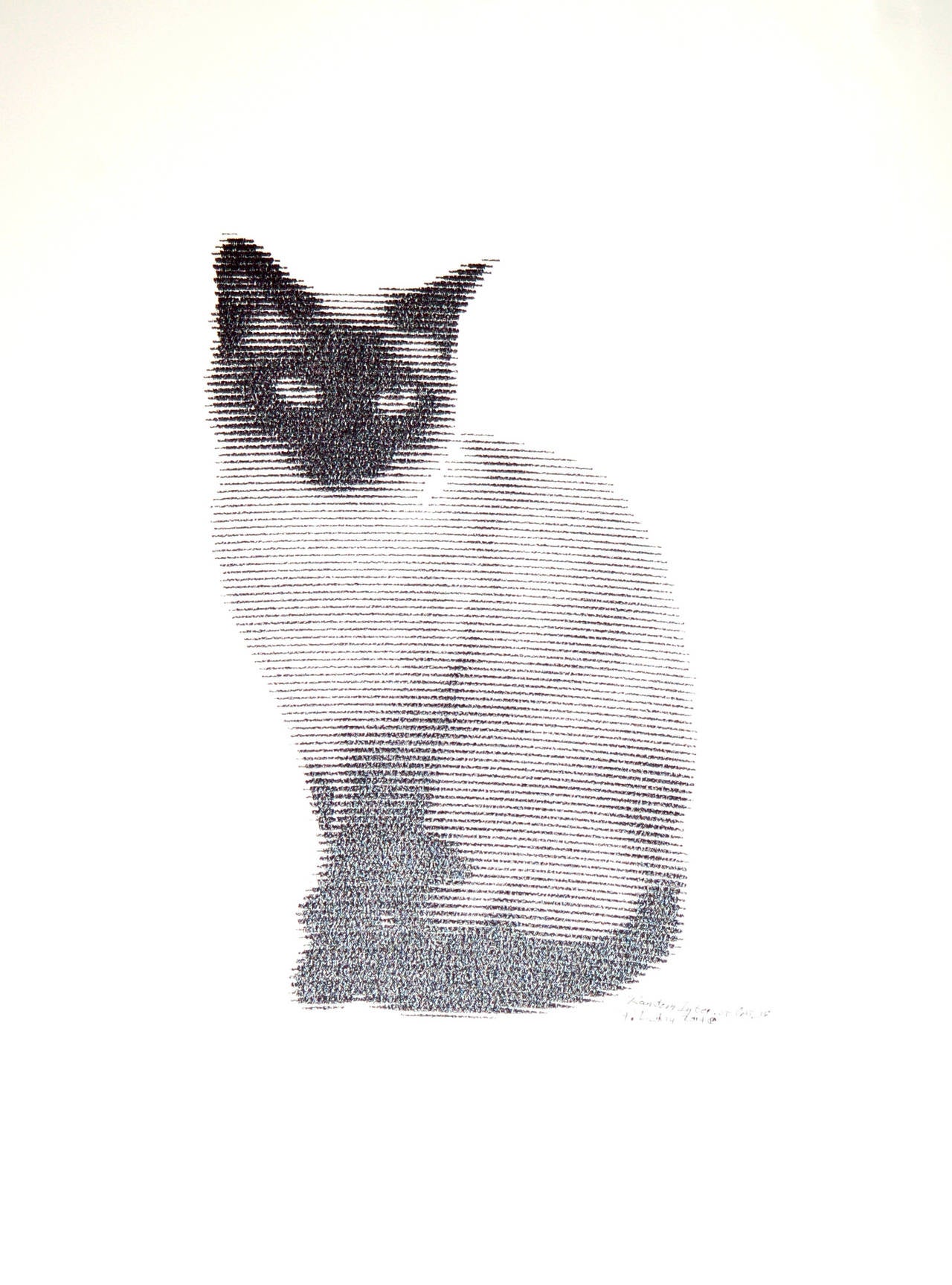 Patrick Lichty Portrait - RIC: Random Internet Cat #4