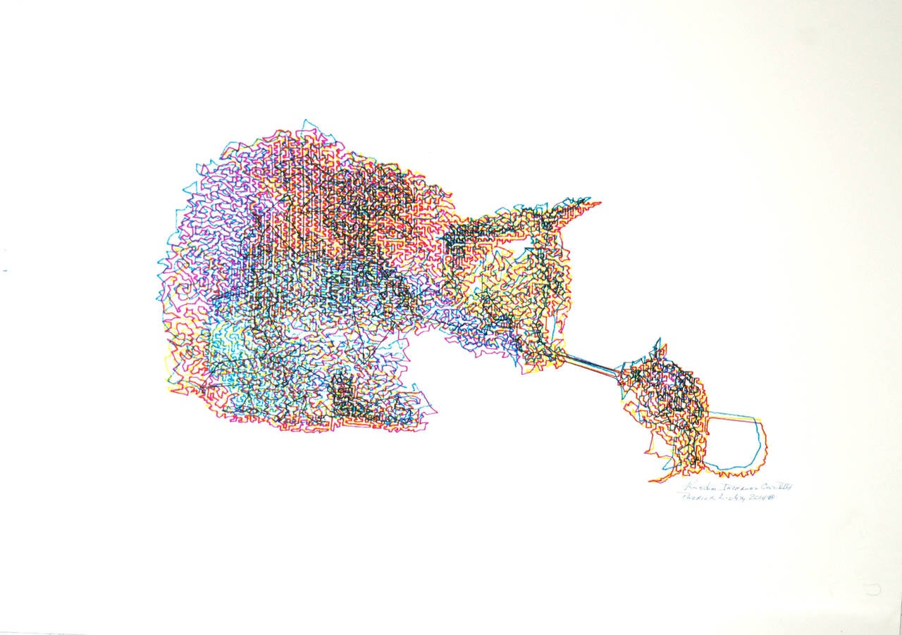 Patrick Lichty Figurative Art - RIC: Random Internet Cat #8