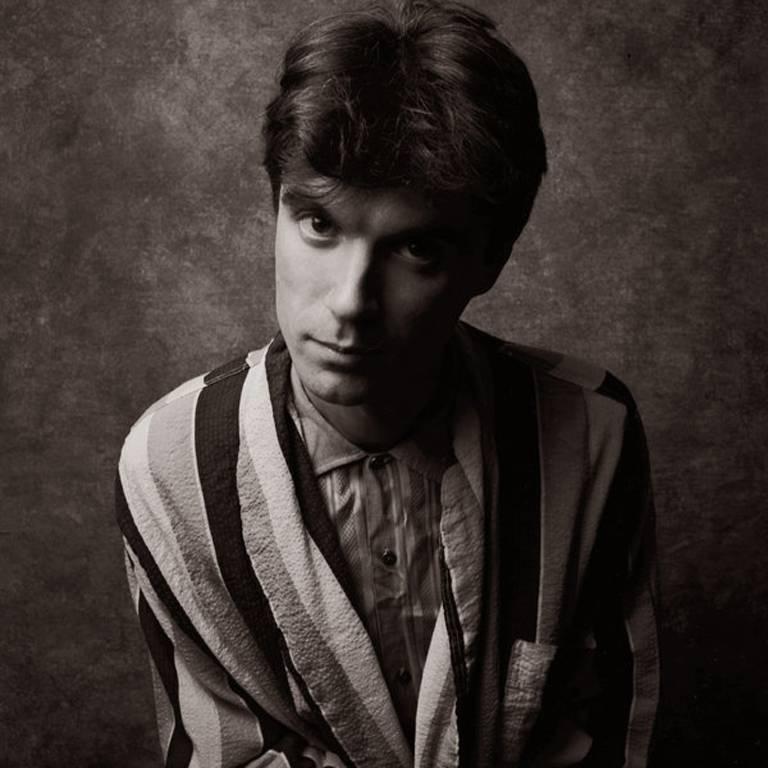 Black and White Photograph William Coupon - David Byrne ( Talking Heads)