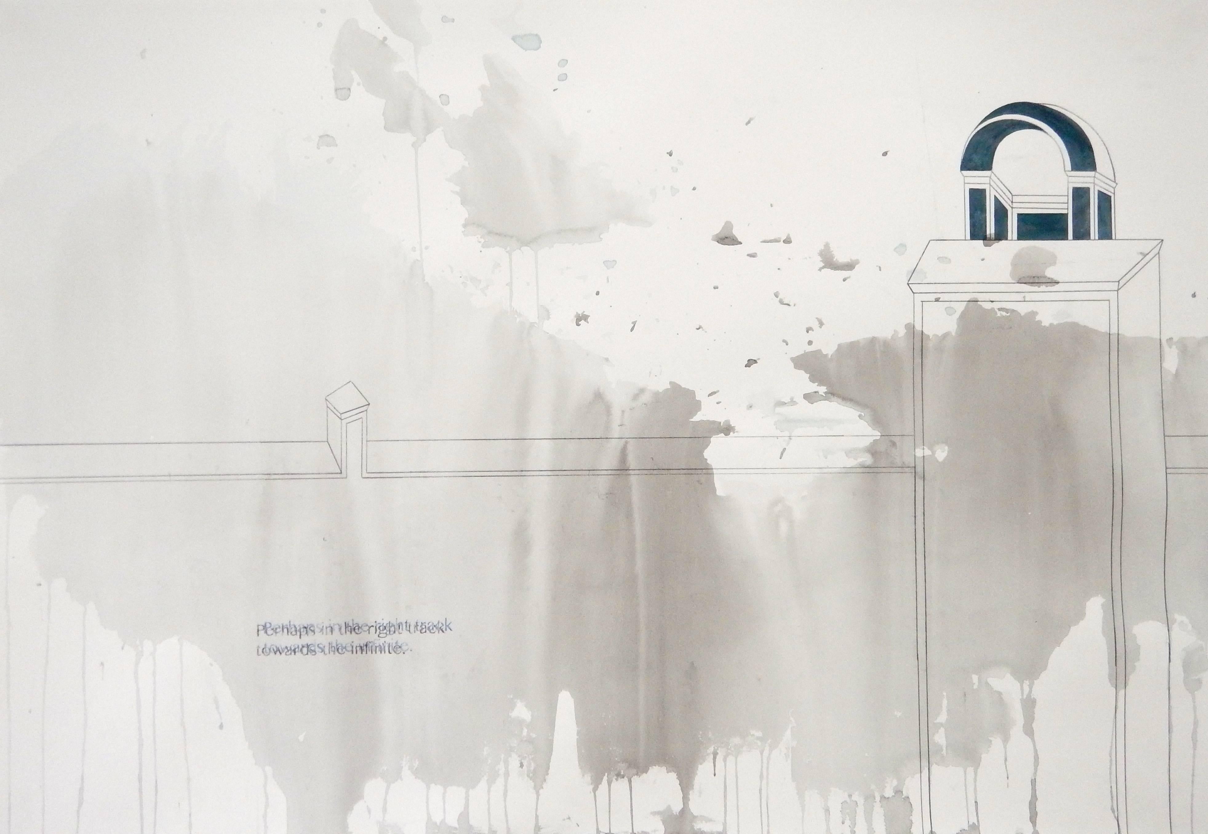 Perhaps in the Right Track Towards the Infinite – Art von Dimitris Foutris