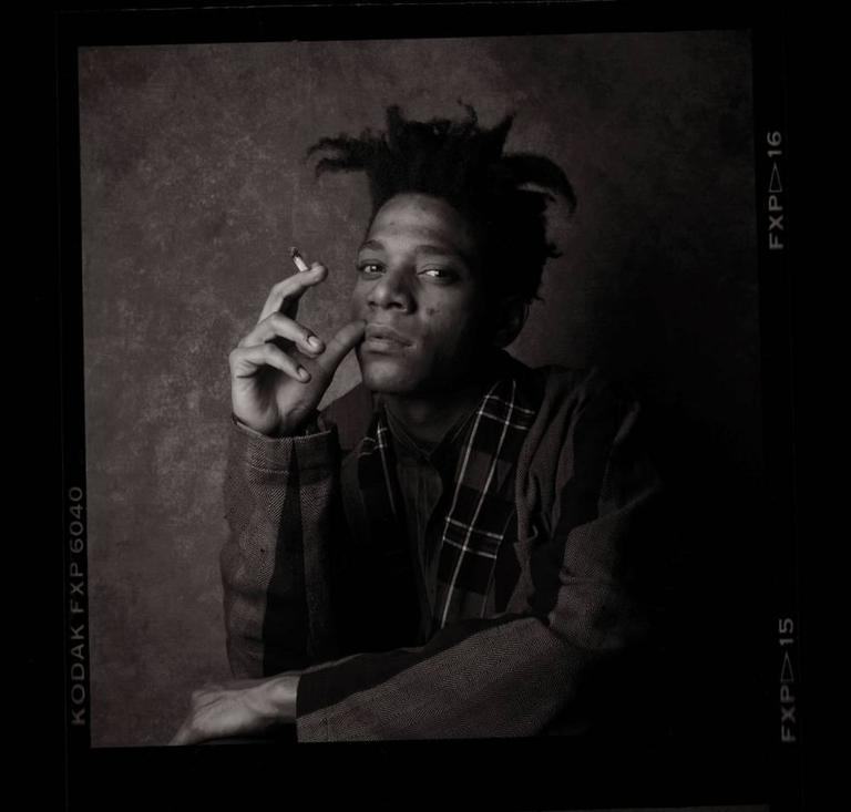 William Coupon - Jean Michel Basquiat, Smoking, Photograph: For Sale at ...