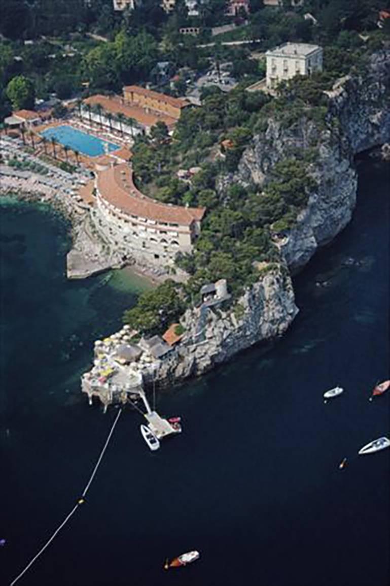 Slim Aarons Color Photograph - Roquebrune Brune Cap Martin