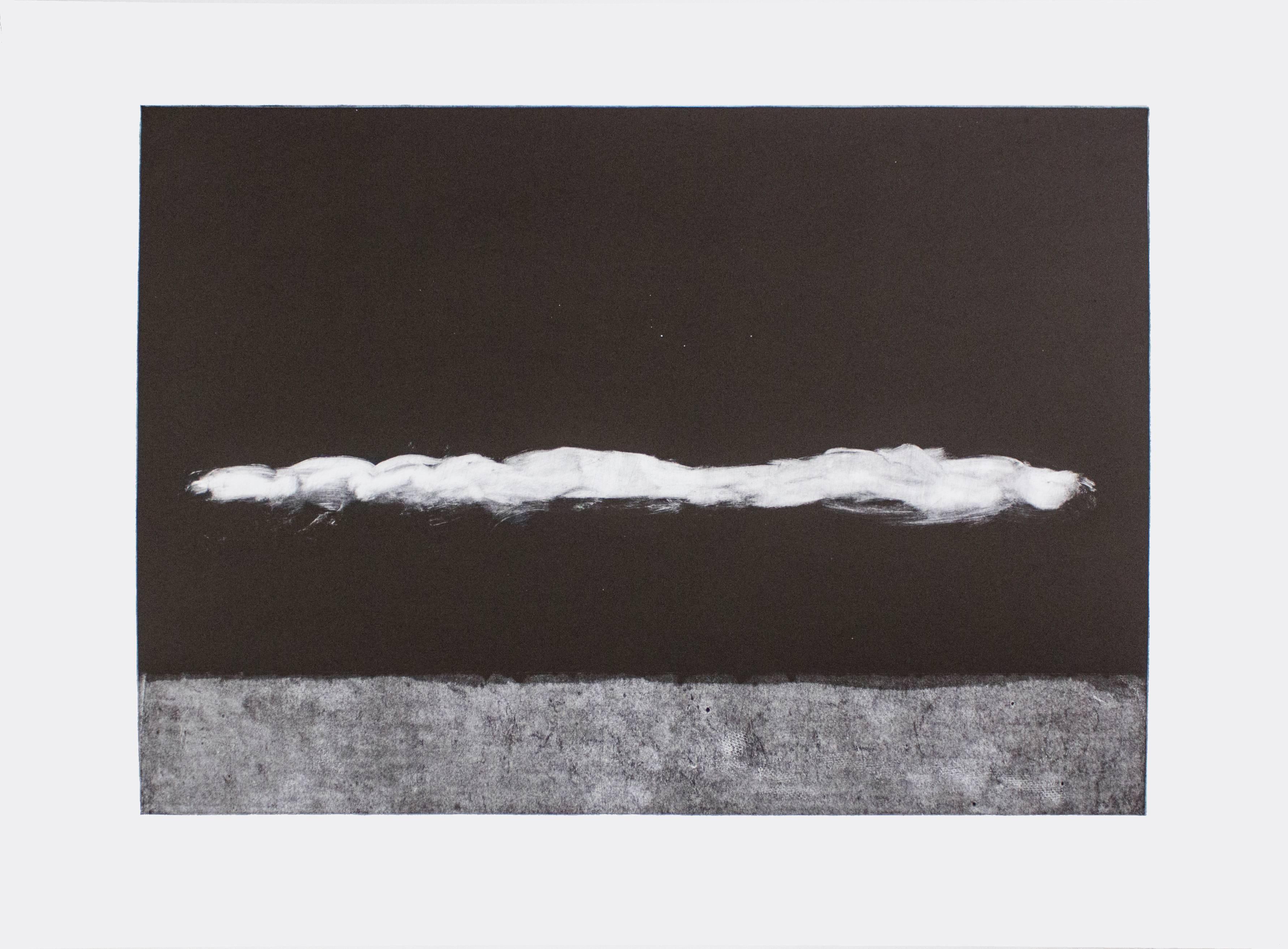 Mark Strand (artist) Landscape Print - Italian Cloud