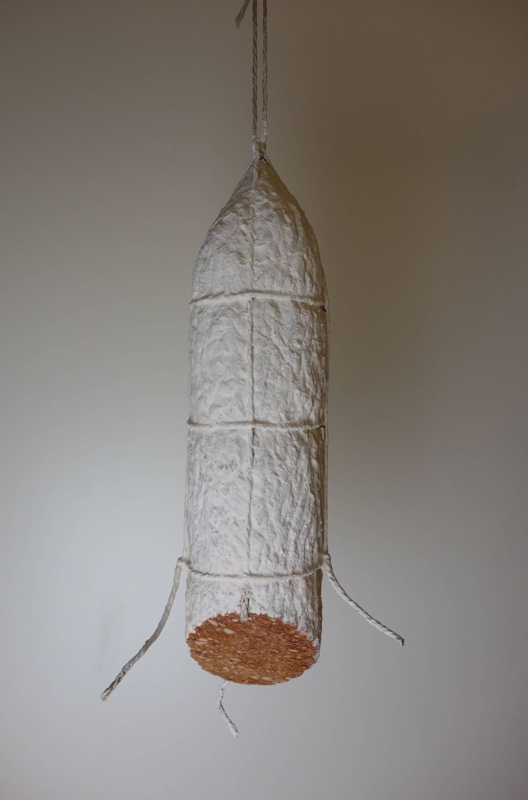Taro Meissner Still-Life Sculpture - appetizer (salami)