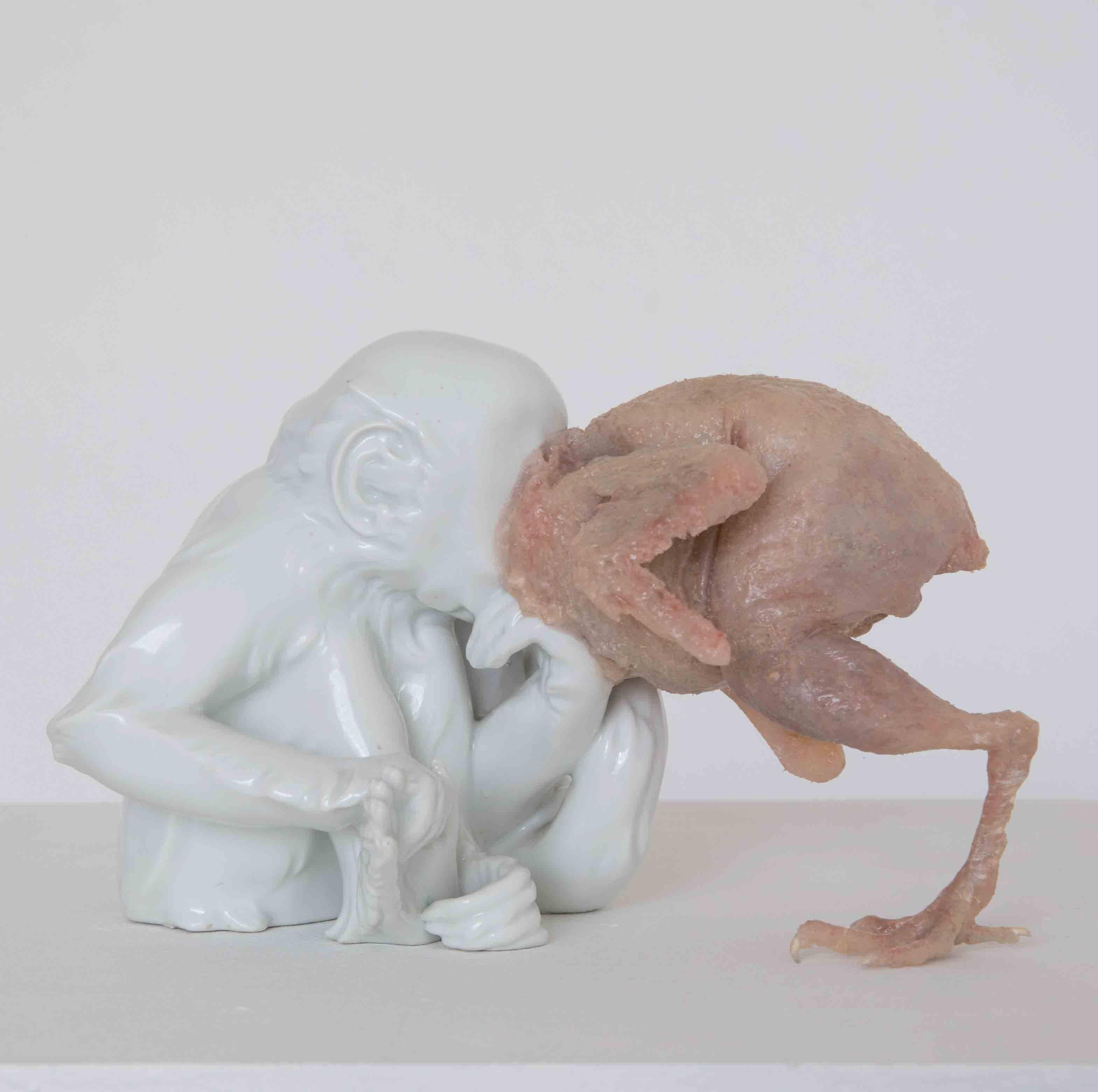 Catharina BOND Figurative Sculpture - O.T. (Monkey)