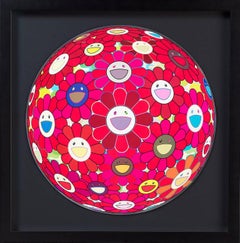 Flower Ball (3-D) Red Cliff
