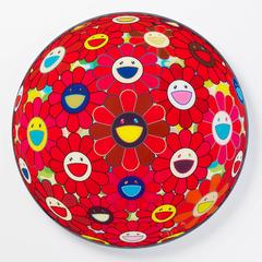 Red Flower Ball (3-D)