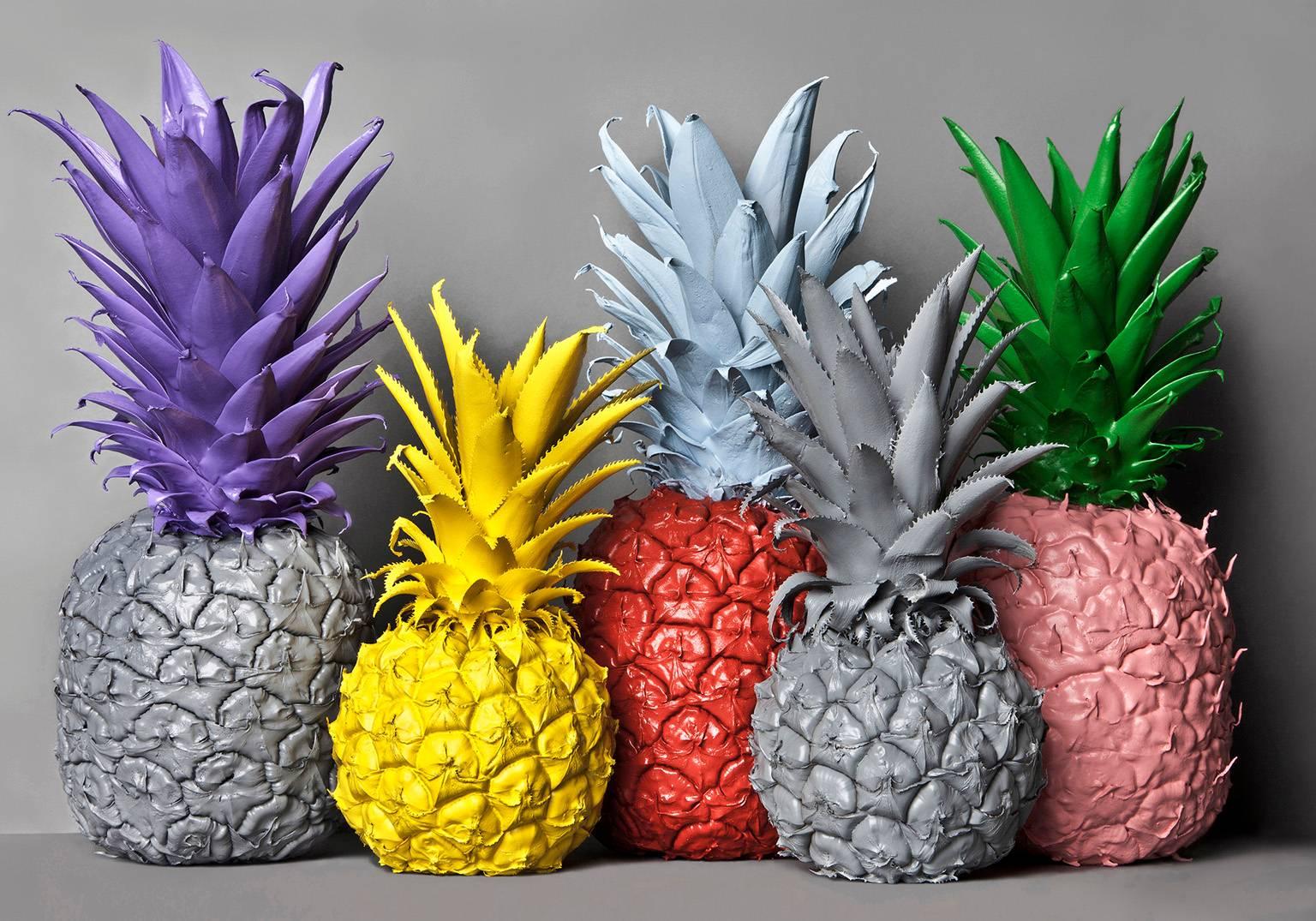 No Artificial Colours (Pineapples)  - Photograph by Clara Hallencreutz