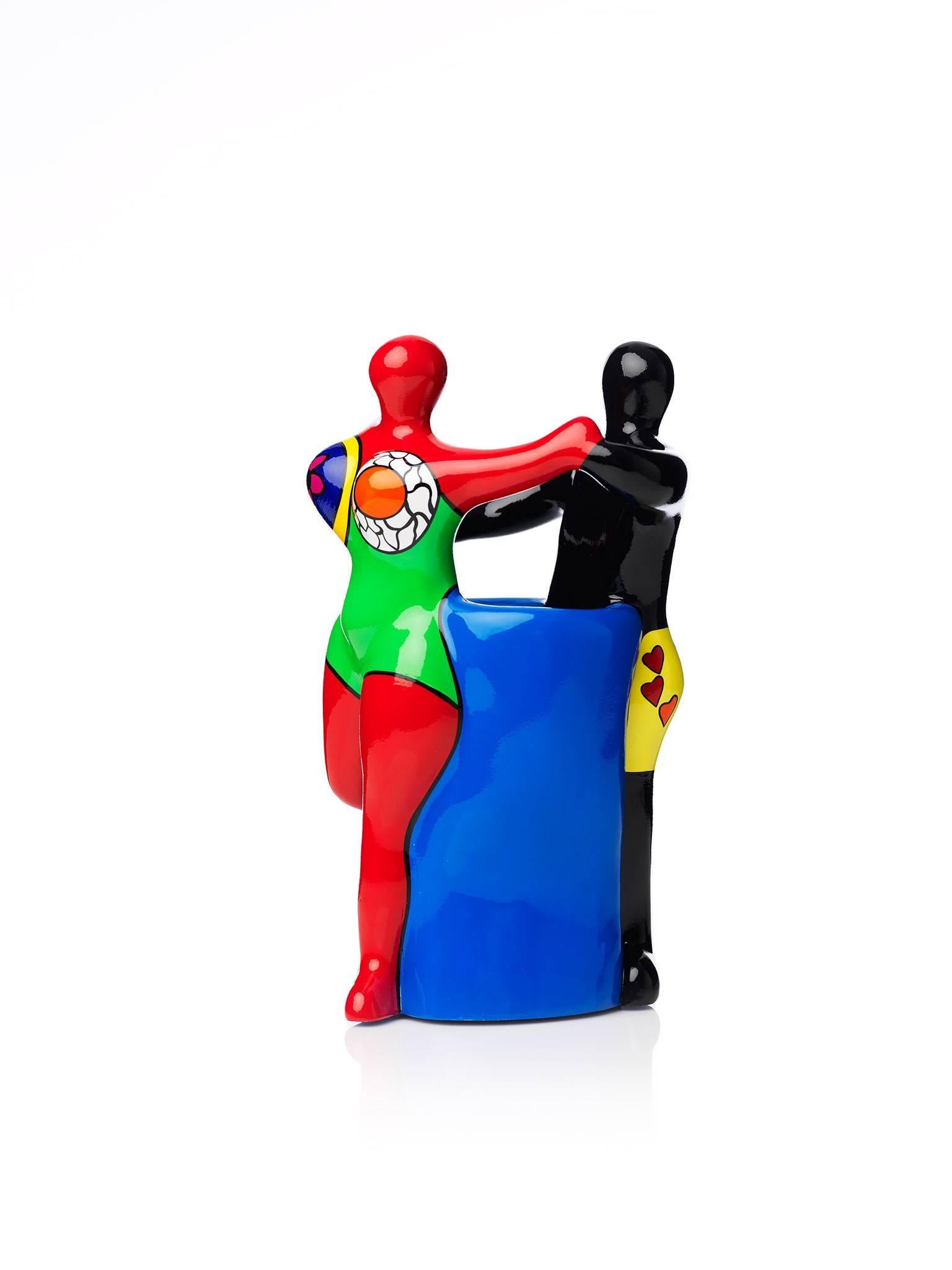 The Couple - Sculpture by Niki de Saint Phalle