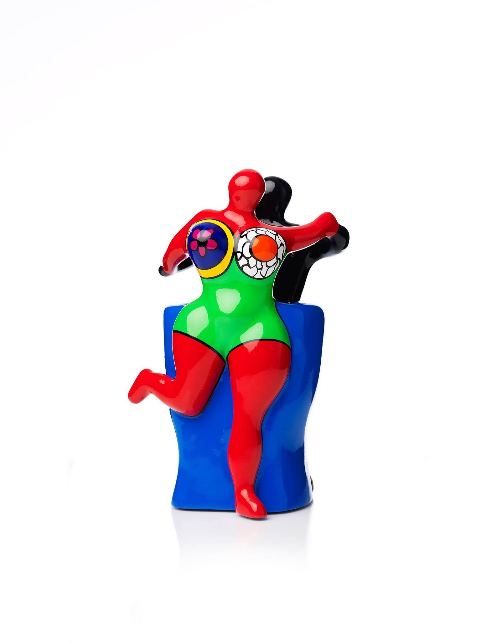 The Couple - Contemporary Sculpture by Niki de Saint Phalle