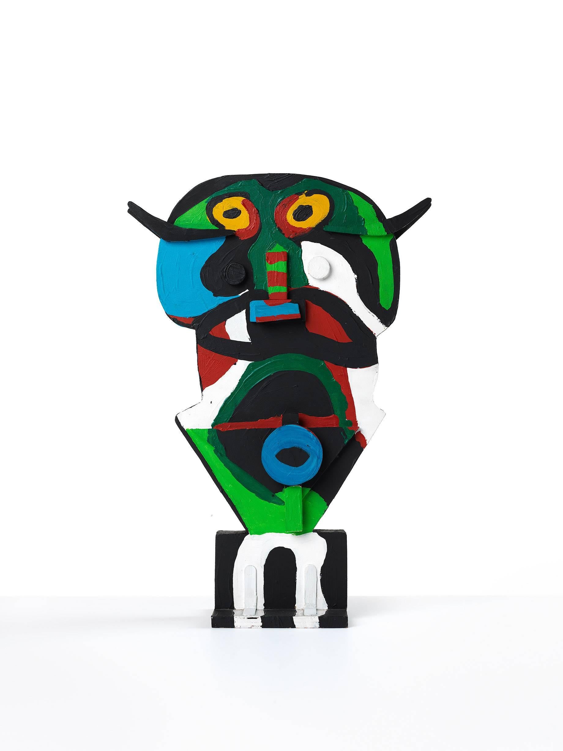 From the circus serie. - Sculpture by Karel Appel
