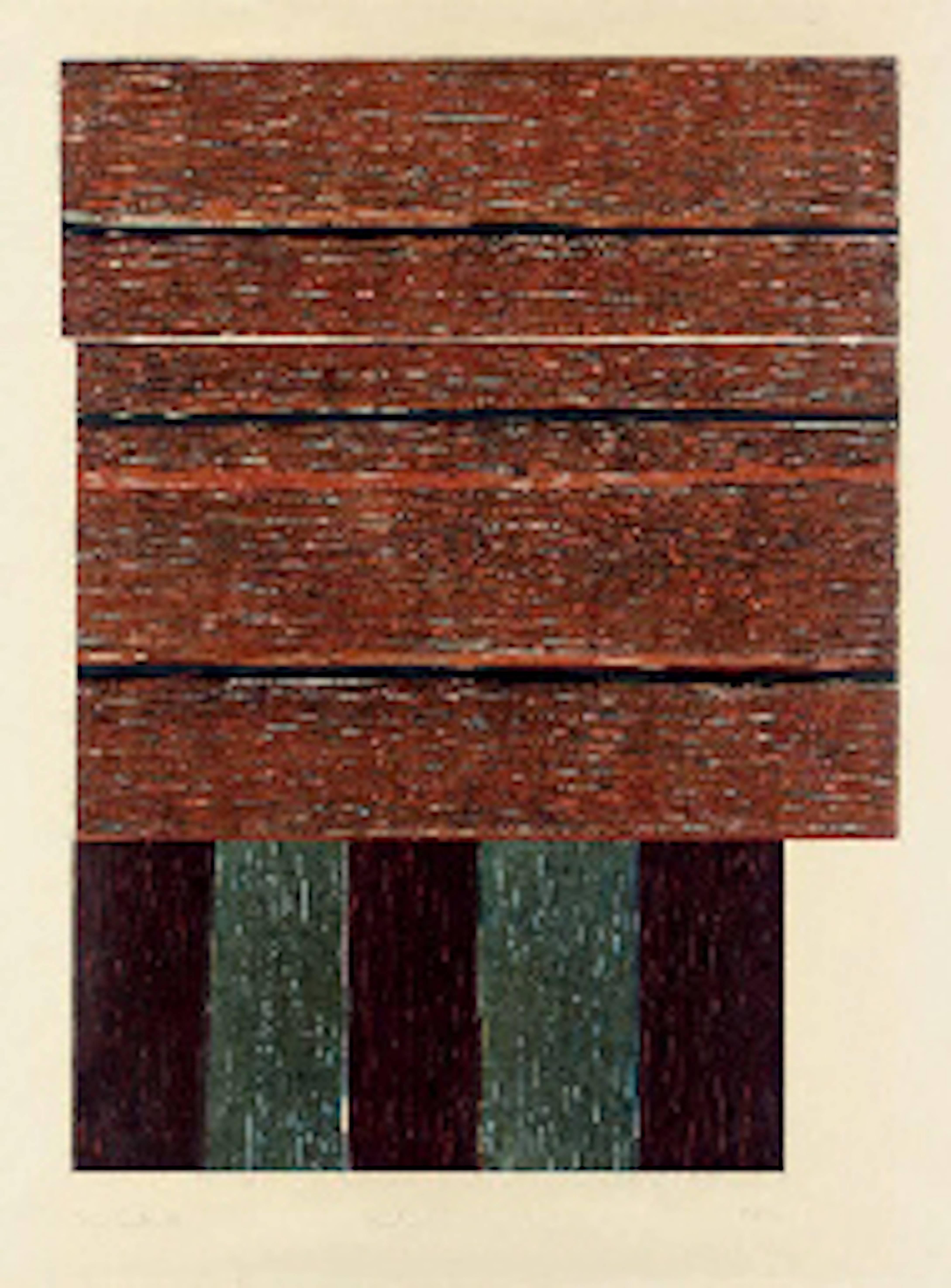 Standing II - Print by Sean Scully