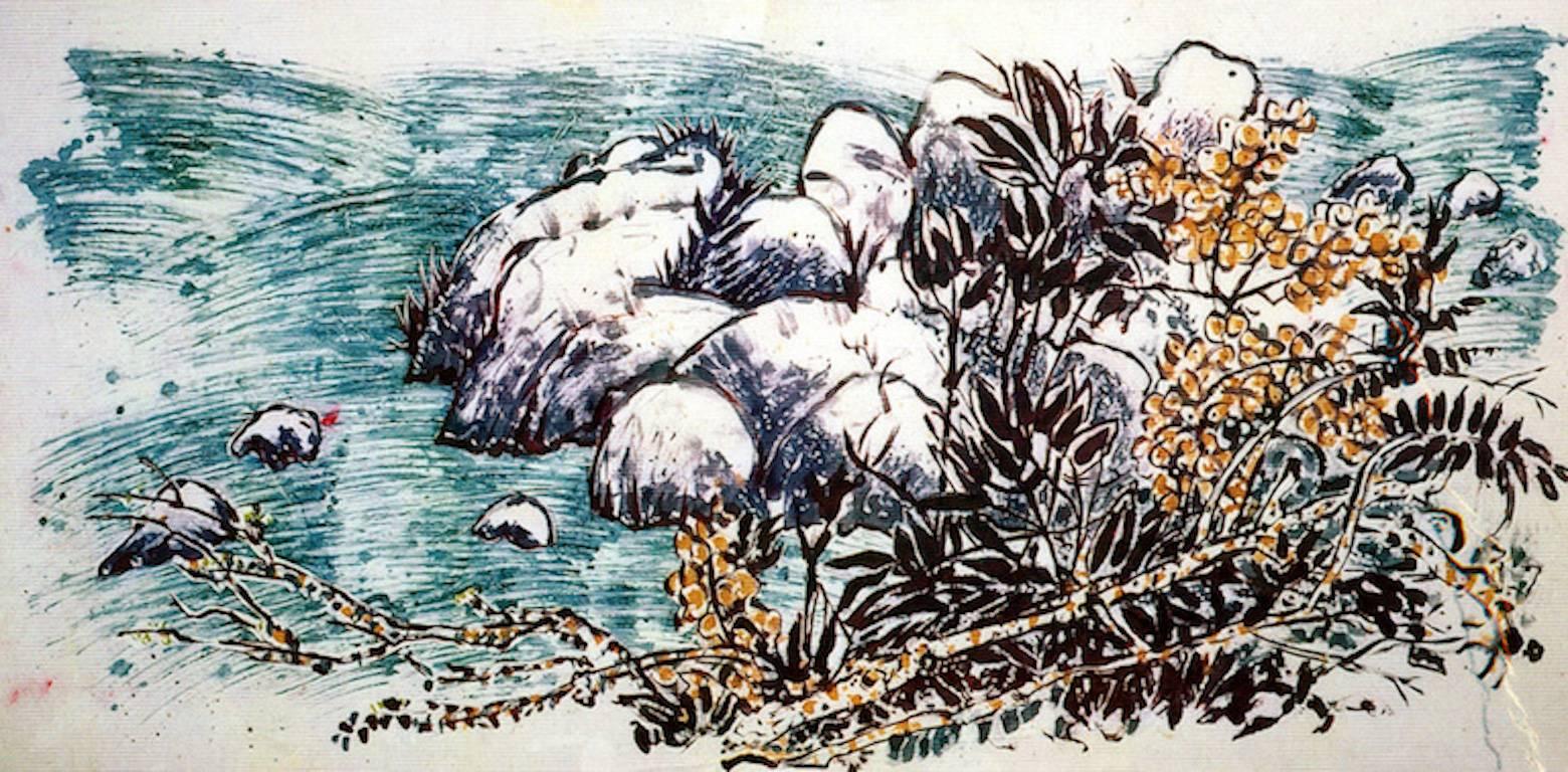 Landscape Print de Brad Davis - Rama larga