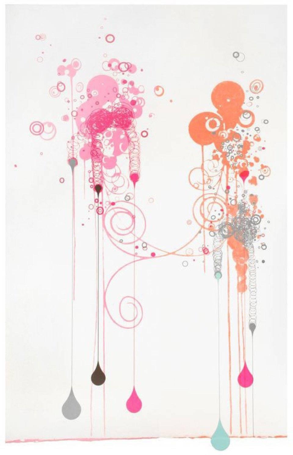 Paul Henry Ramirez Abstract Print - Lick
